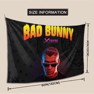 Bad bunny tapestry